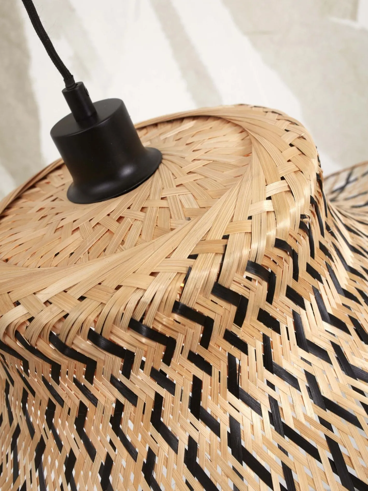 Discount Good&Mojo Ibiza S Hanglamp Natural, Black