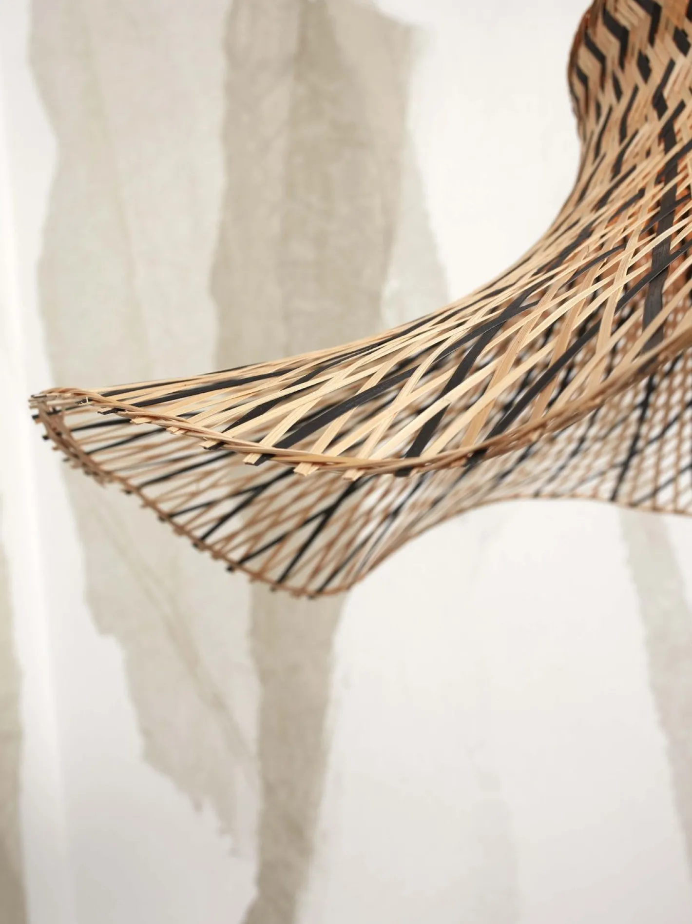 Outlet Good&Mojo Ibiza S Plafondlamp Natural, Black