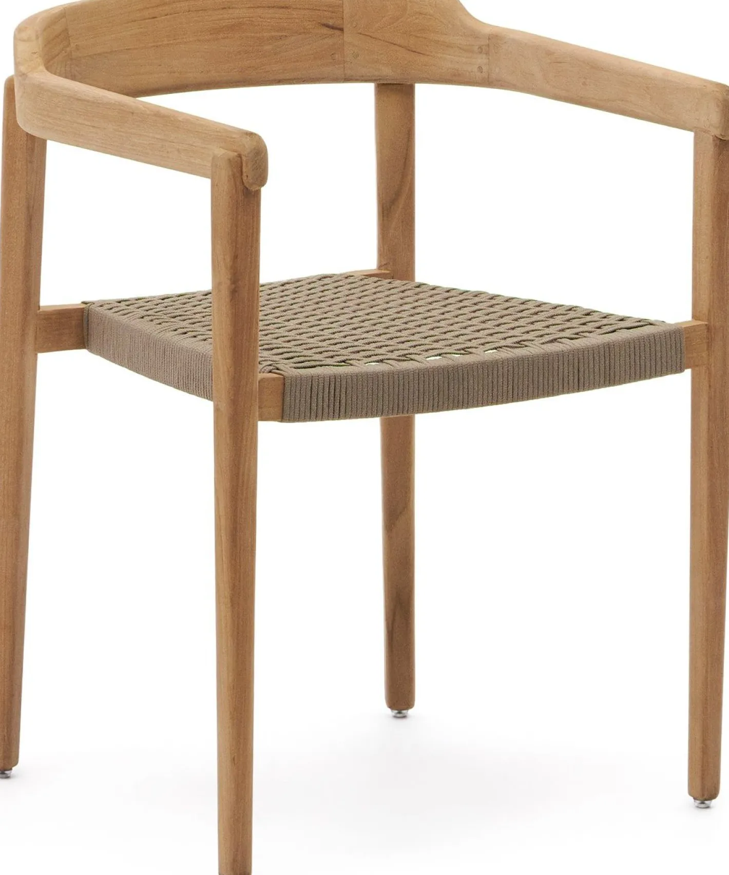 New Kave Home Icaro Tuinstoel Beige, Naturel