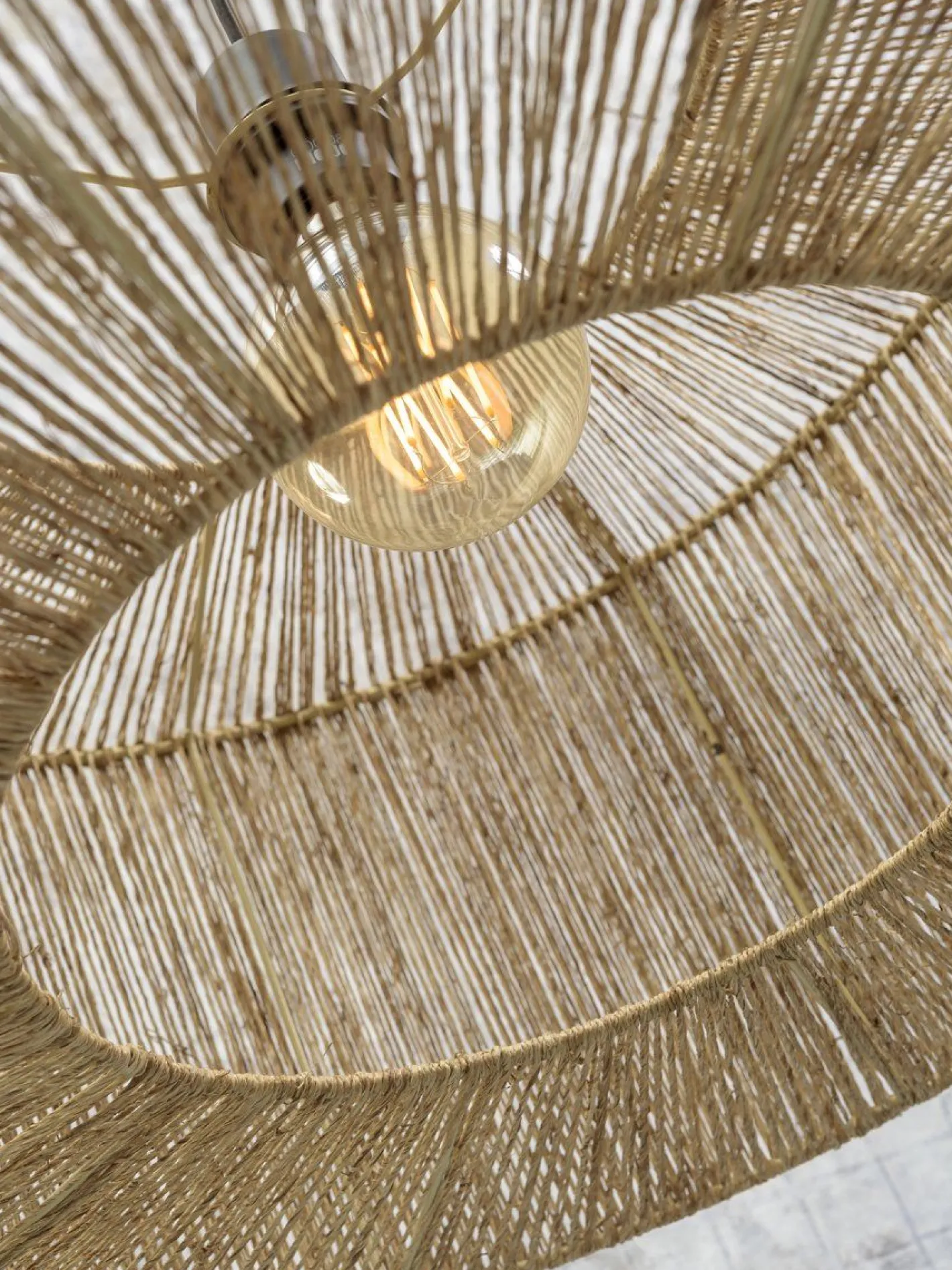Sale Good&Mojo Iguazu Plafondlamp Natural/Black