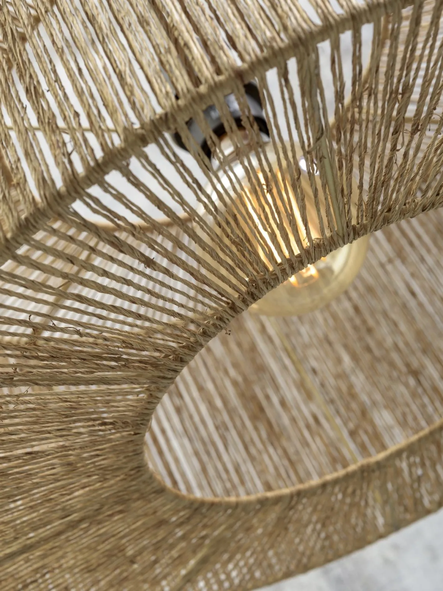 Good&Mojo Iguazu Rond Hanglamp Natural