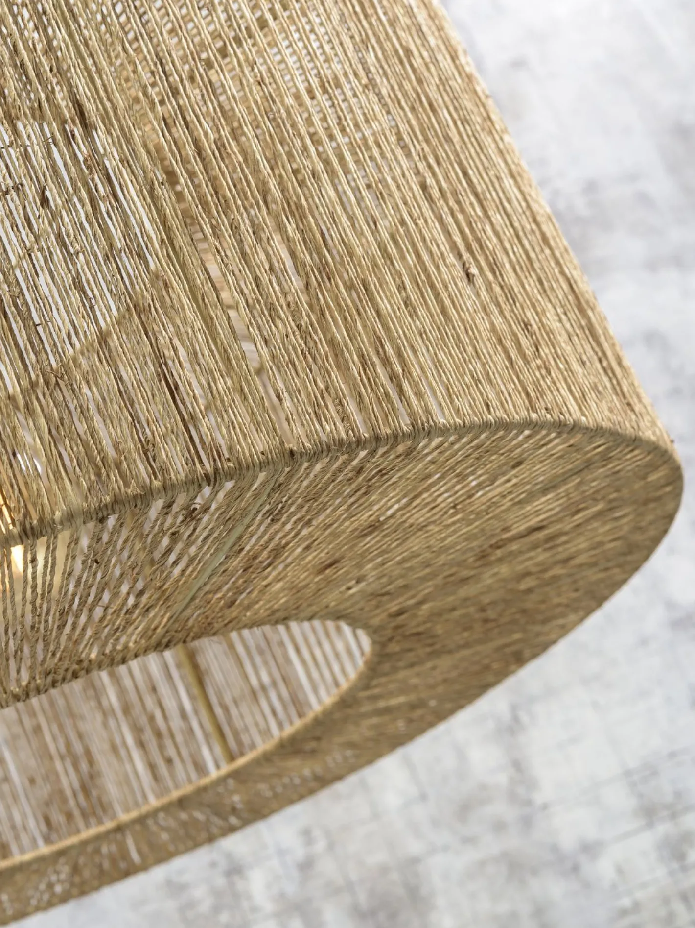 Good&Mojo Iguazu Rond Hanglamp Natural
