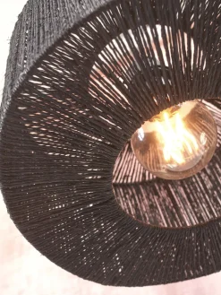 Best Good&Mojo Iguazu Rond Plafondlamp Black