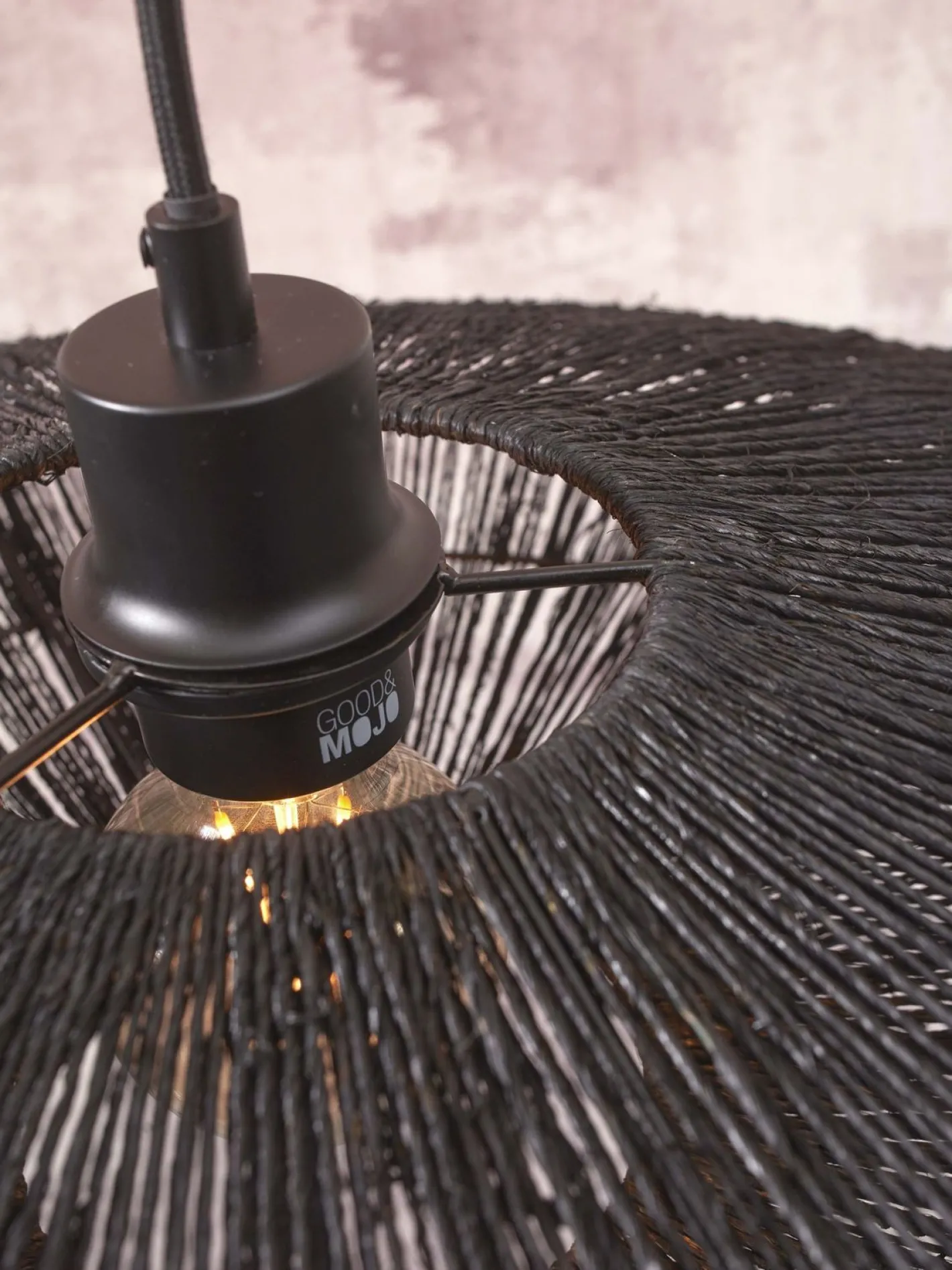 Clearance Good&Mojo Iguazu Ufo Vloerlamp Black