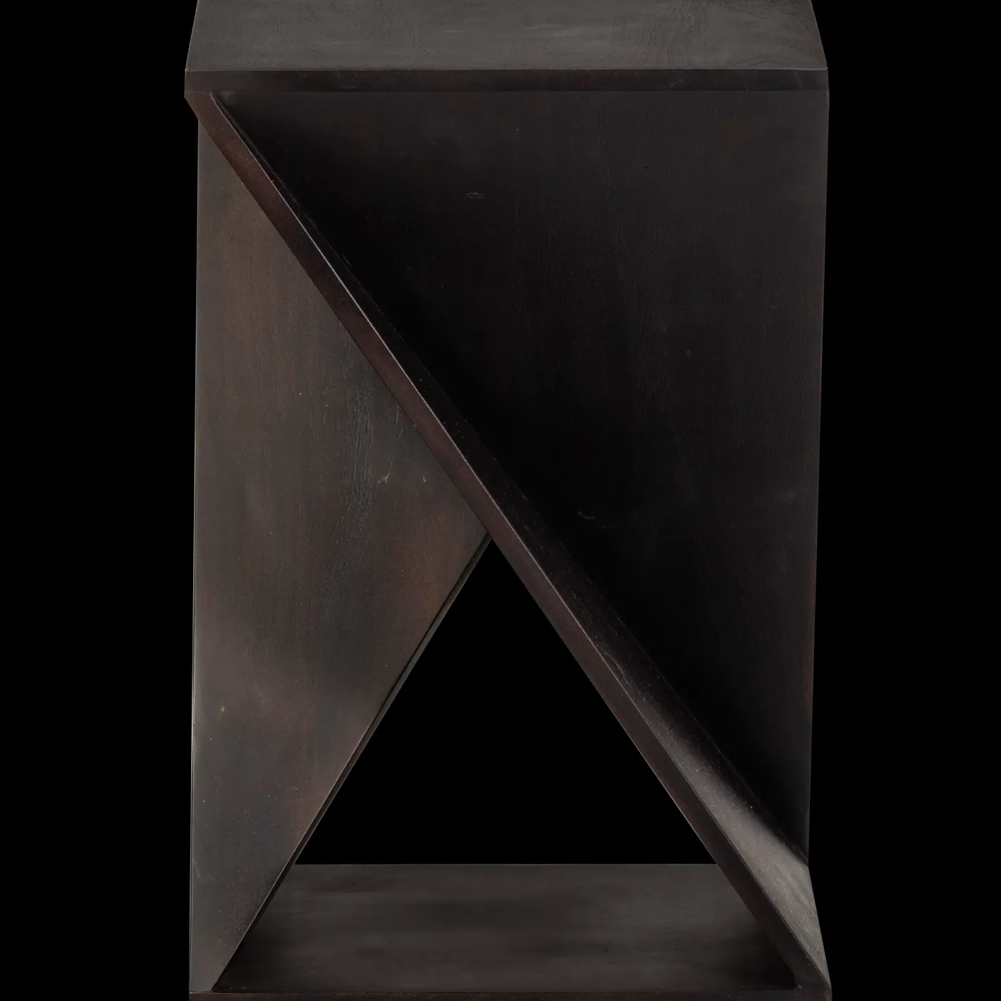 WOOOD Ikem Bijzettafel Dark Brown