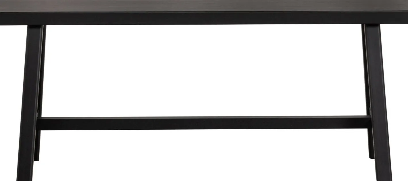 WOOOD Imme Eetkamerbank Black