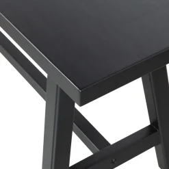 WOOOD Imme Eetkamerbank Black