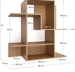 Discount Kave Home Ina Vakkenkast Naturel