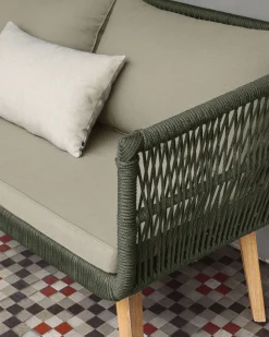 Outlet Kave Home Inti Loungeset Groen