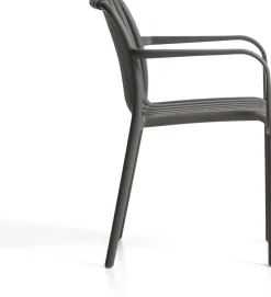 New Kave Home Isabellini Tuinstoel Antraciet