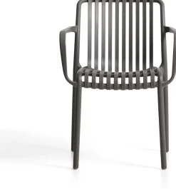 New Kave Home Isabellini Tuinstoel Antraciet