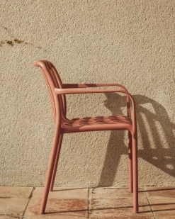 Kave Home Isabellini Tuinstoel Terracotta
