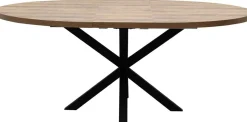 Hot Trendhopper Iseo Eettafel Mango, Zwart