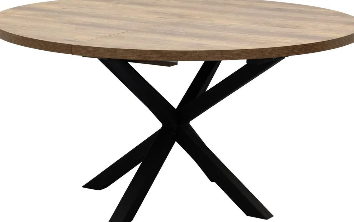 Hot Trendhopper Iseo Eettafel Mango, Zwart