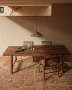 Online Kave Home Itani Tuintafel Bruin