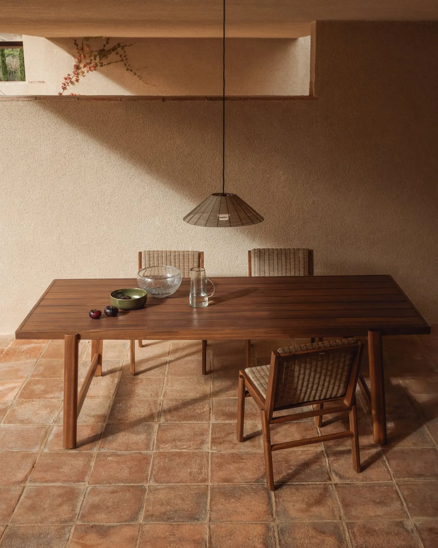 Online Kave Home Itani Tuintafel Bruin