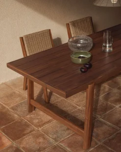 Online Kave Home Itani Tuintafel Bruin