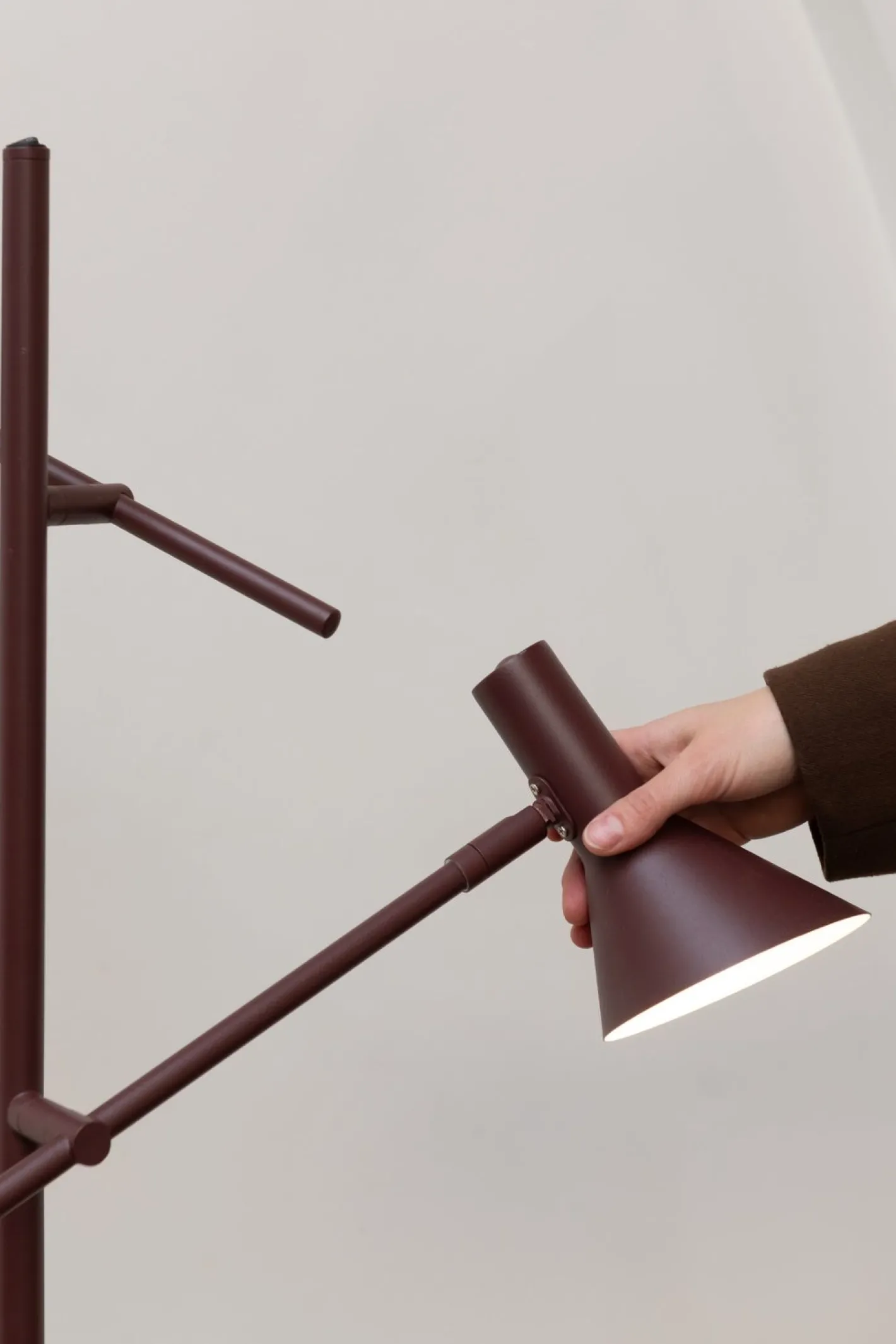 Outlet It's about RoMi Izmir Vloerlamp Burgundy