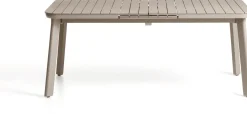 Best Kave Home Izola Uitschuifbare Tuintafel Beige