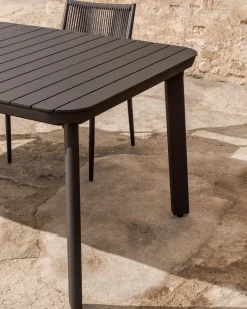 Sale Kave Home Izola Uitschuifbare Tuintafel Grafiet