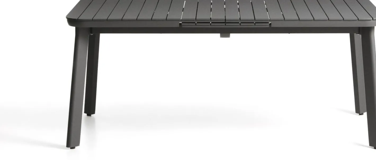 Sale Kave Home Izola Uitschuifbare Tuintafel Grafiet