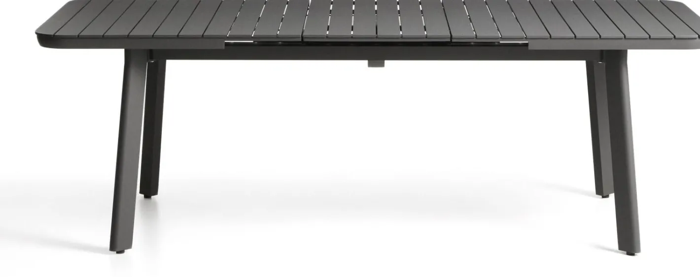Sale Kave Home Izola Uitschuifbare Tuintafel Grafiet