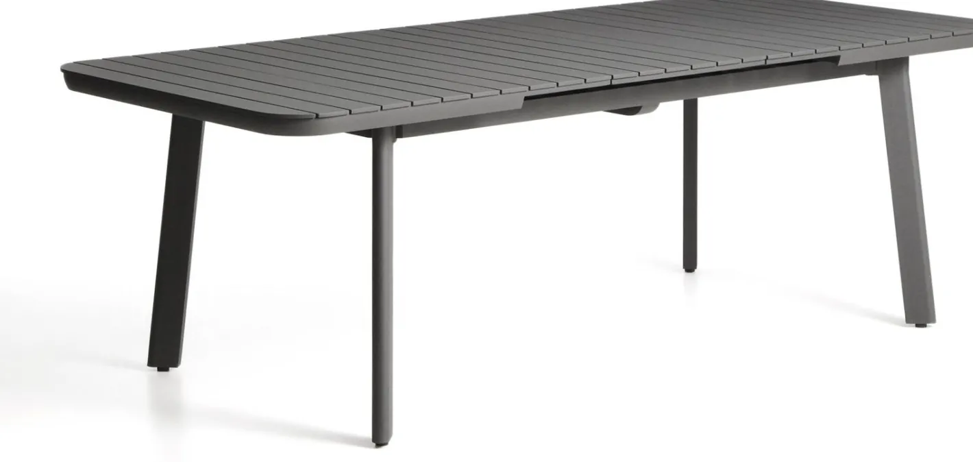 Sale Kave Home Izola Uitschuifbare Tuintafel Grafiet