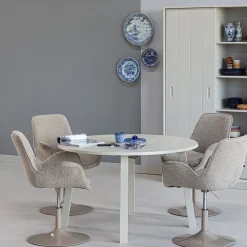 Online WOOOD Janne Eettafel Dakargrau