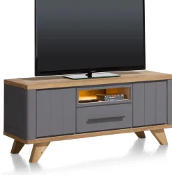 Discount Henders en Hazel Jardin Antraciet Tv-meubel Railway Brown, Antraciet