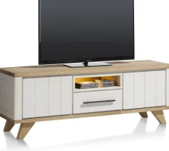 Clearance Henders en Hazel Jardin Tv-meubel Railway Brown, wit