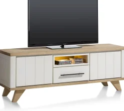 Clearance Henders en Hazel Jardin Tv-meubel Railway Brown, wit