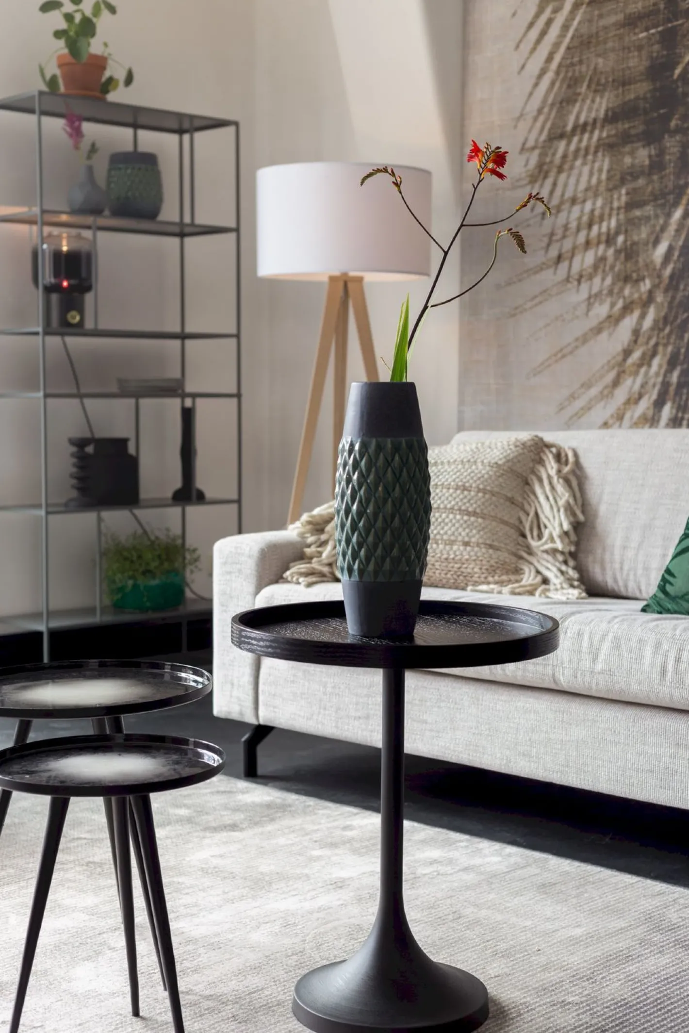 Sale Zuiver Jason Bijzettafel Zwart
