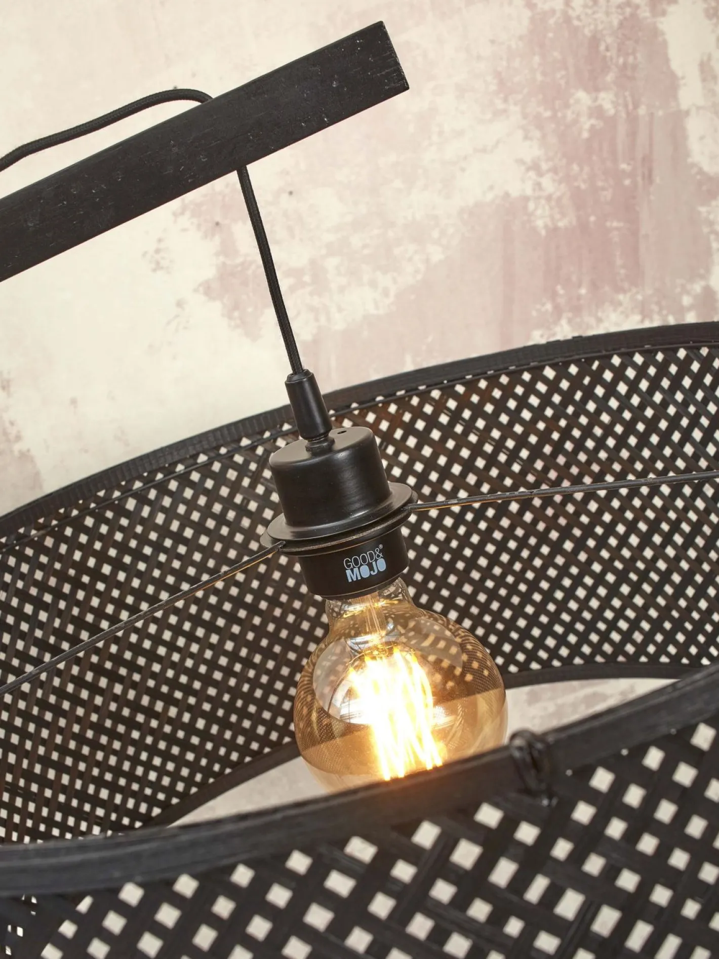 New Good&Mojo Java 1 Arm S Vloerlamp Black