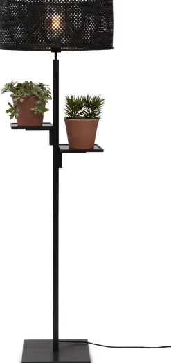 New Good&Mojo Java Shelves Vloerlamp Black