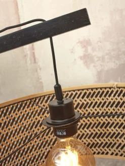 Online Good&Mojo Java XL Vloerlamp Black, Natural