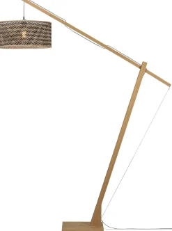 New Good&Mojo Java XL Vloerlamp Natural, Black