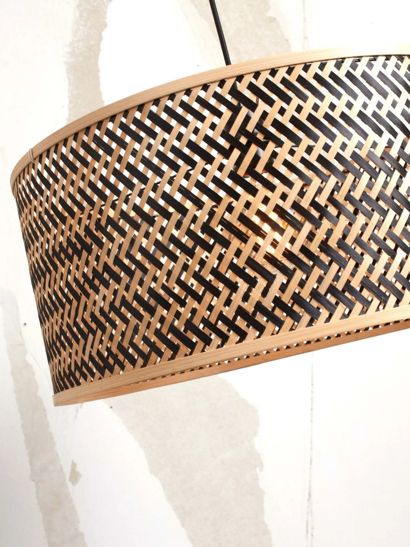 New Good&Mojo Java XL Vloerlamp Natural, Black