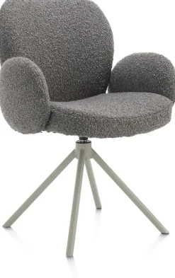 Best XOOON Jaxon Armstoel Lever, Silk Grey
