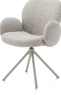 Hot XOOON Jaxon Armstoel Kiezel, Silk Grey