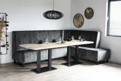 Discount Sevn Jelle Eetkamerbank Cognac
