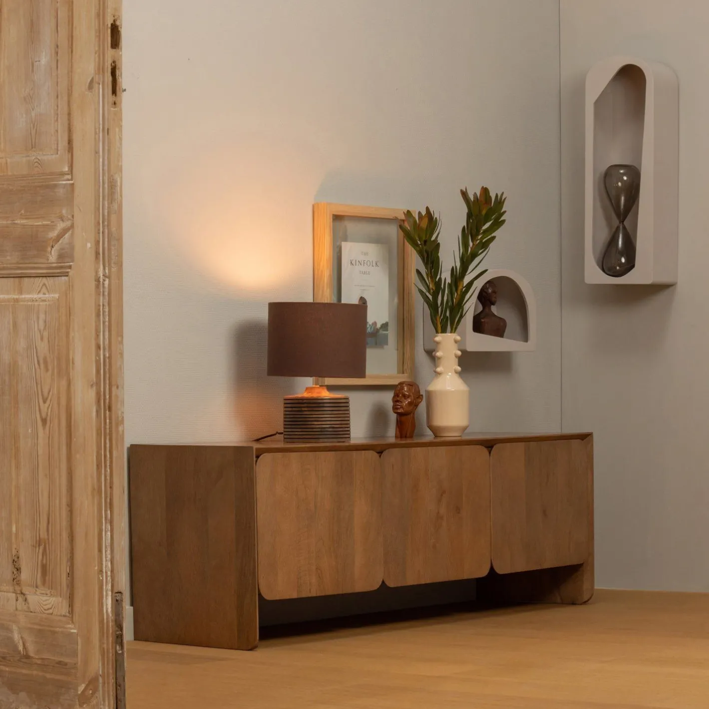 Clearance WOOOD Jerre Tv-meubel Naturel