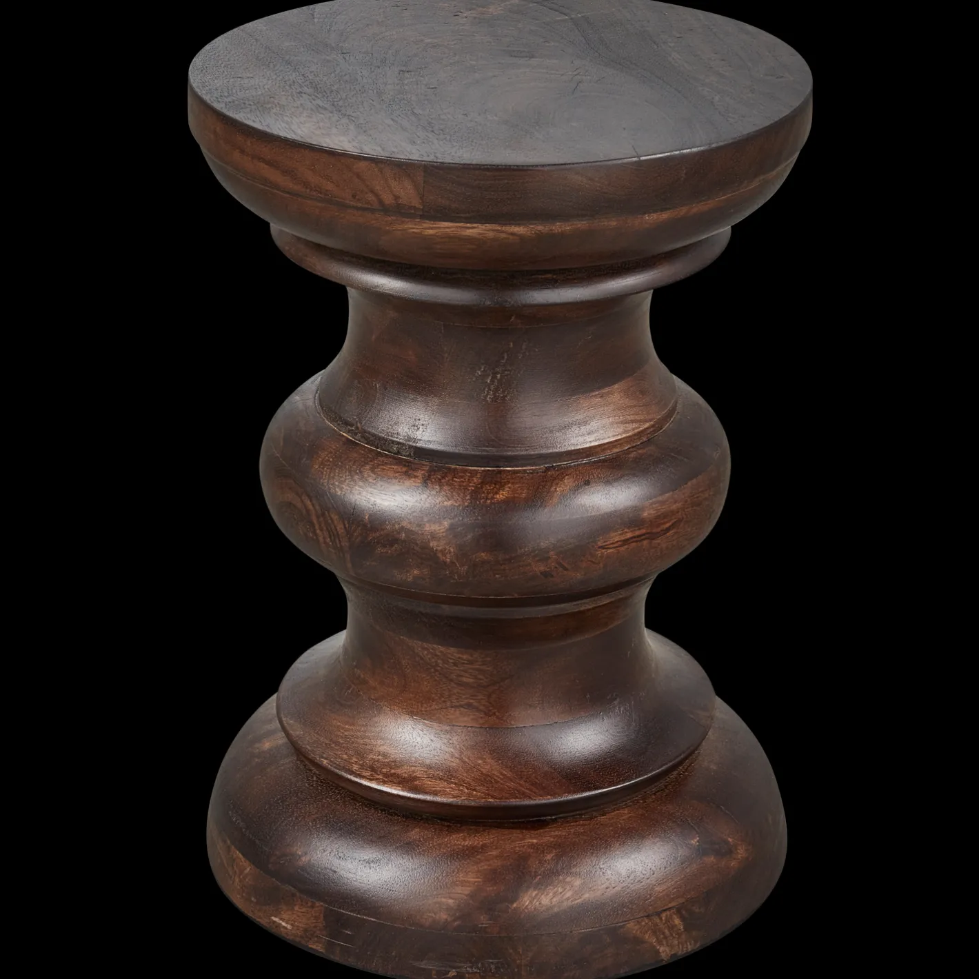 Outlet WOOOD Jonah Bijzettafel Dark Brown
