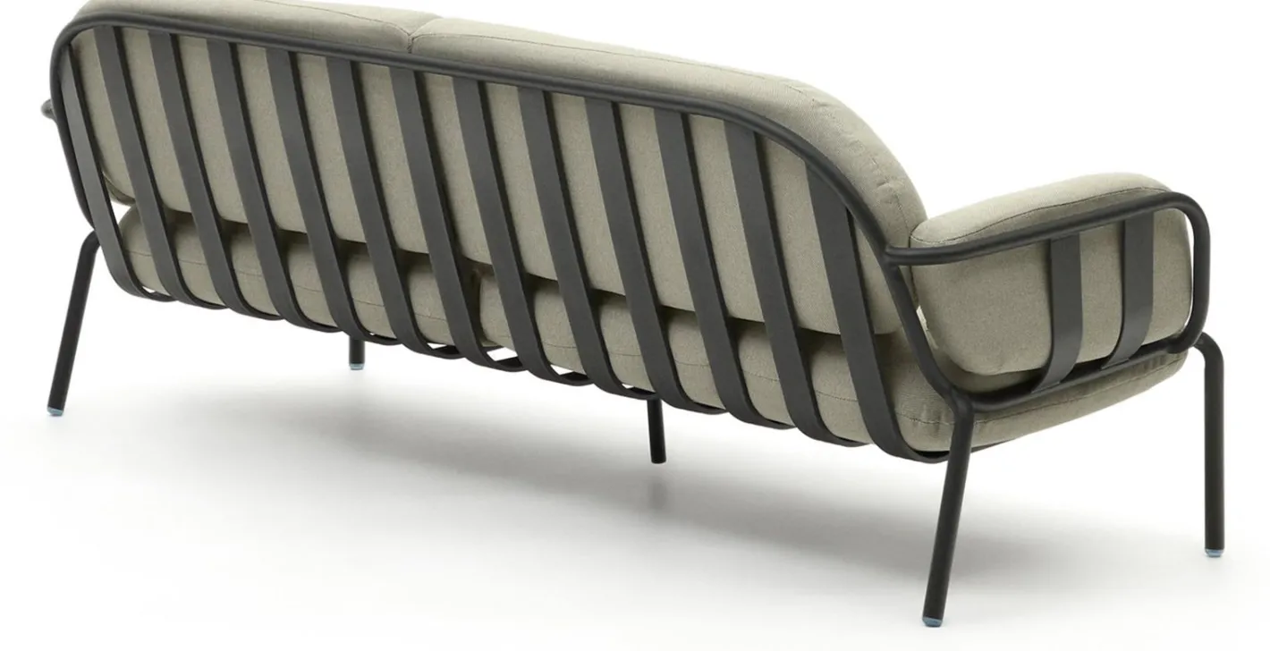 Hot Kave Home Joncols 3-Zits Tuinbank Grijs, Beige