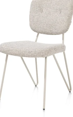 Best XOOON June Luton Eetkamerstoel Silk, Grey
