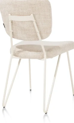 Hot XOOON June Luton Eetkamerstoel Nebbia, Creme