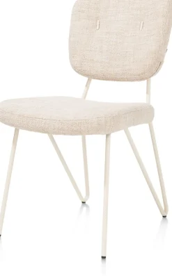 Hot XOOON June Luton Eetkamerstoel Nebbia, Creme