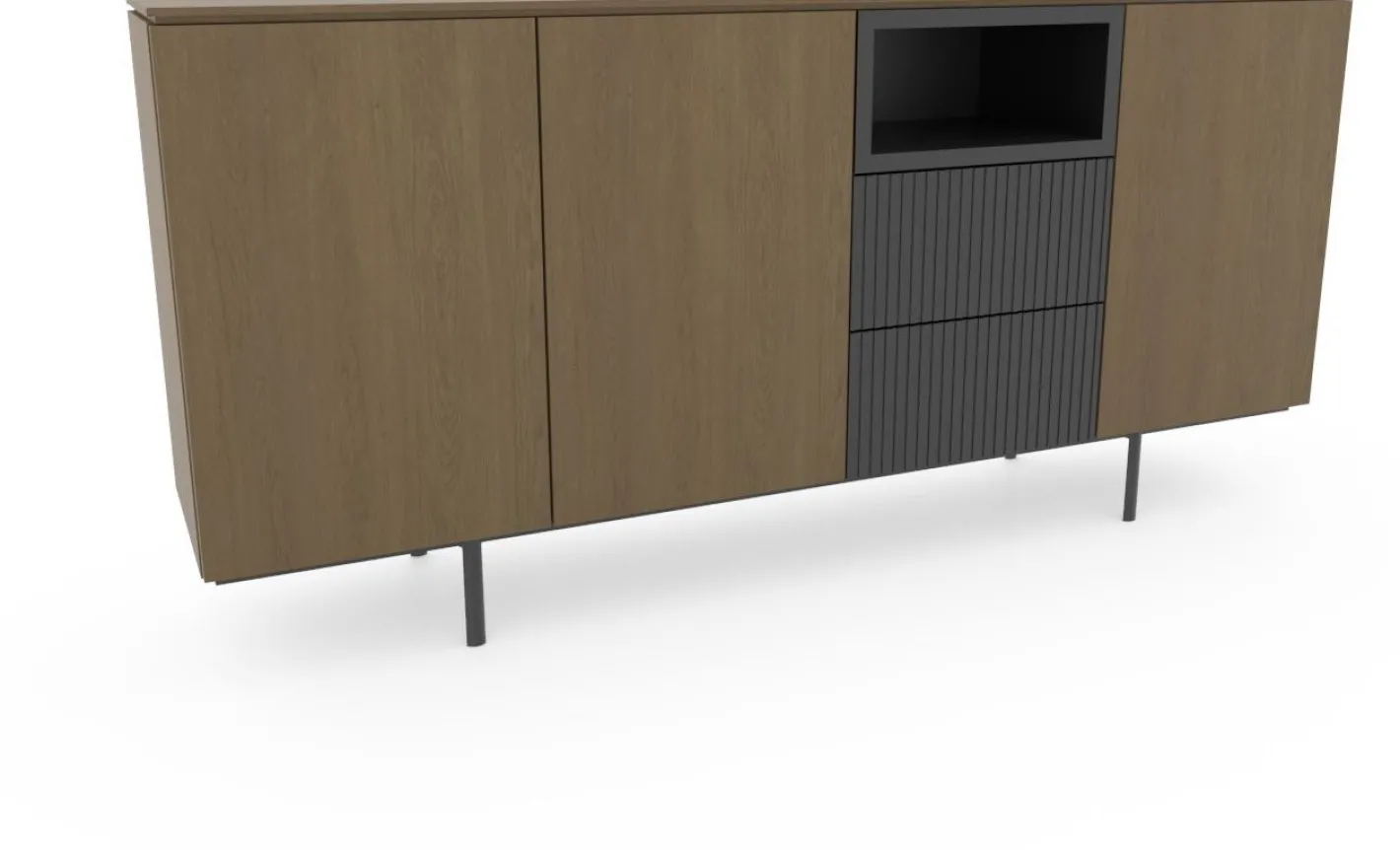 New Eijerkamp Collectie Junite Dressoir Zwart
