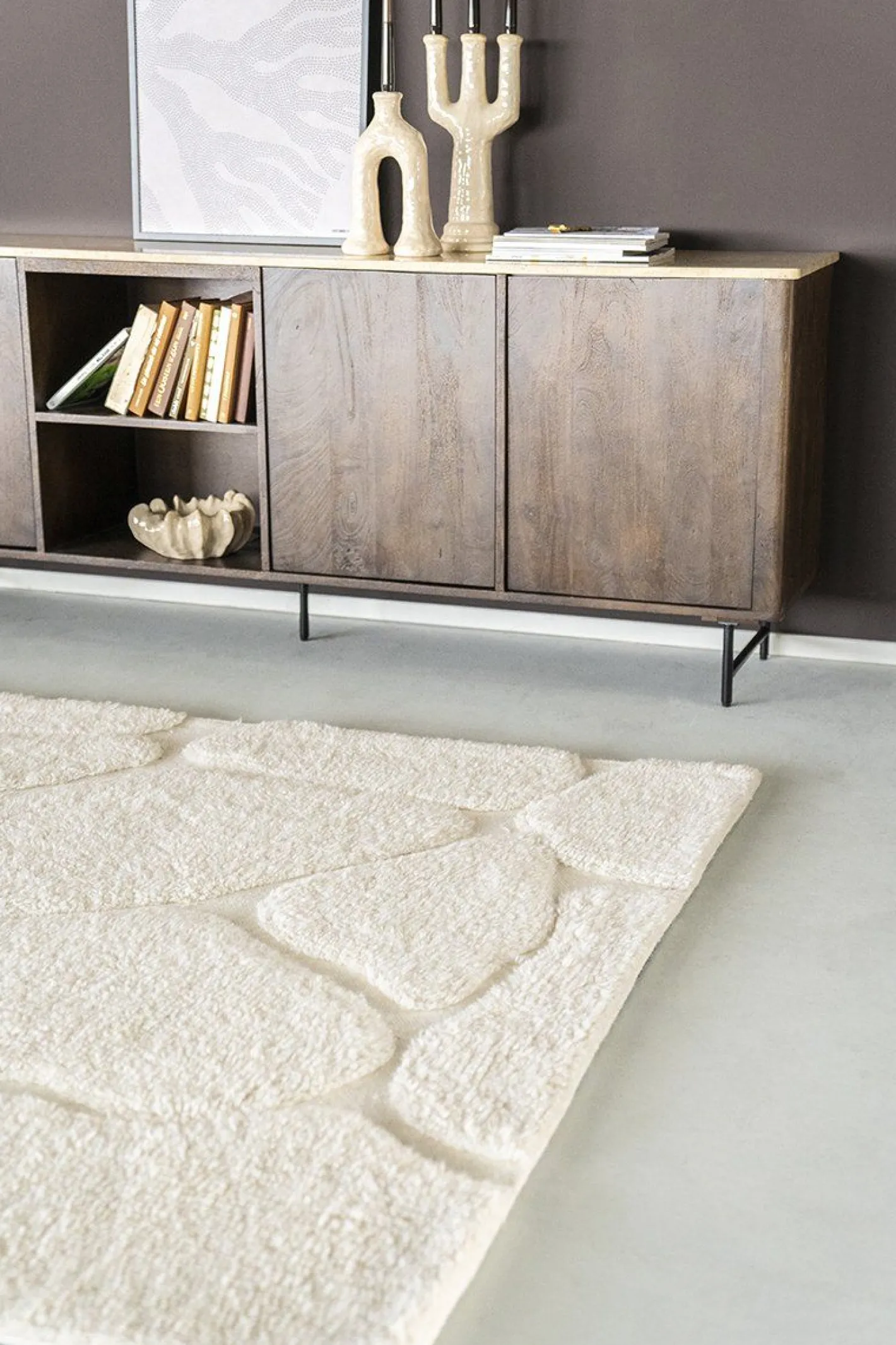 Outlet By Boo Kala Vloerkleed Off White