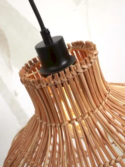 Online Good&Mojo Kalahari Hanglamp Natural, Black