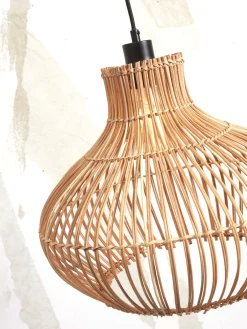 Online Good&Mojo Kalahari Hanglamp Natural, Black